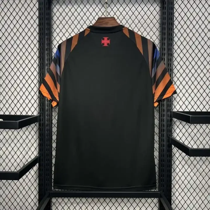 24/25 Vasco Da Gama Black Soccer Jersey - Image 7