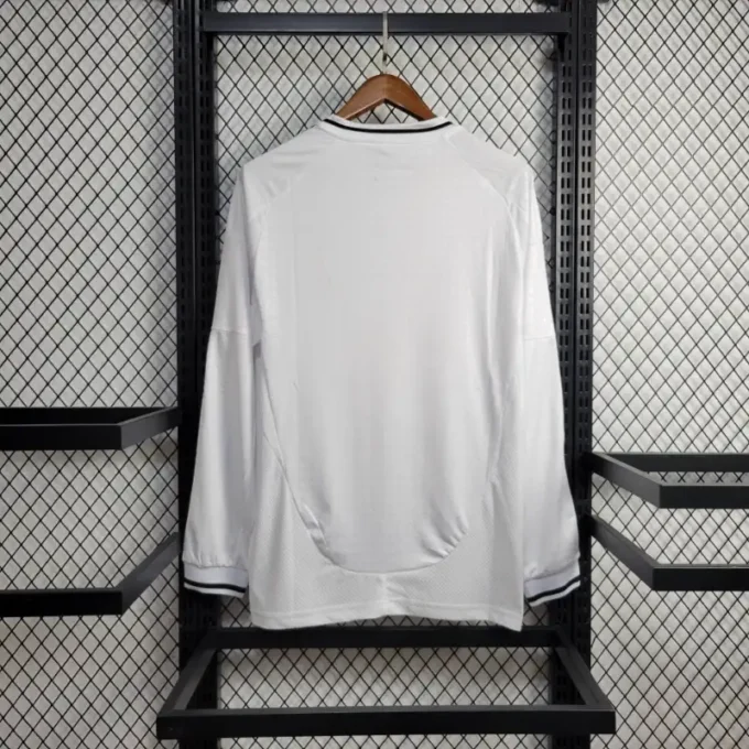 24/25 Real Madrid Long Sleeve Soccer Jersey Home - Image 7
