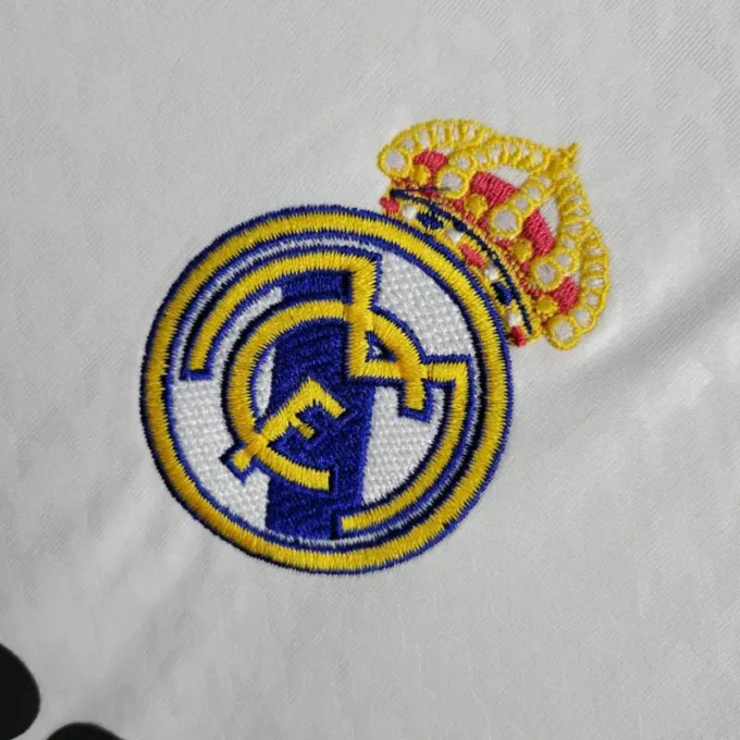 24/25 Real Madrid Long Sleeve Soccer Jersey Home - Image 2