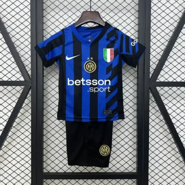 24/25 Kids Inter Milan Soccer Jersey Home