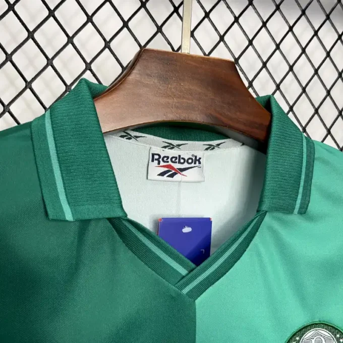 Retro 1997-98 Palmeiras Soccer Jersey Home - Image 4