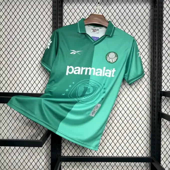 Retro 1997-98 Palmeiras Soccer Jersey Home - Image 7