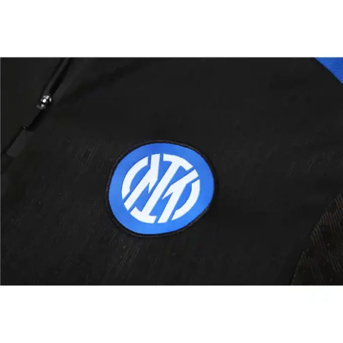 24/25 Player Version Inter Milan Black Track Jacket - Image 4
