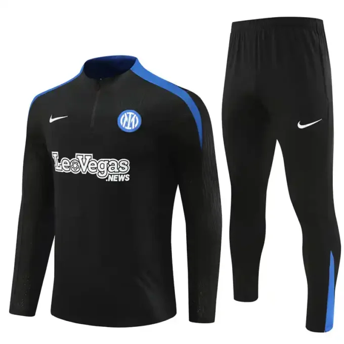 24/25 Player Version Inter Milan Black Track Jacket - Image 11